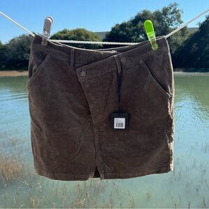NWT The Normal Brand cord skirt